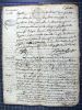 Geboorteakte Antoine Gledines 1768 Comiac